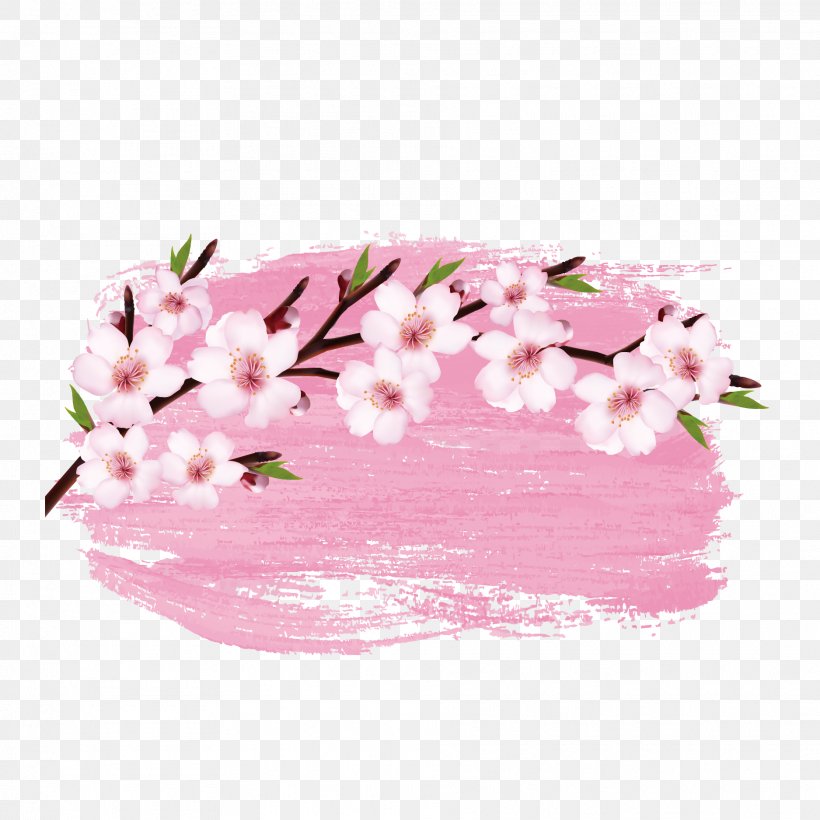 Cherry Blossom Branch, PNG, 1875x1875px, Cherry Blossom, Blossom, Cut Flowers, Floral Design, Floristry Download Free