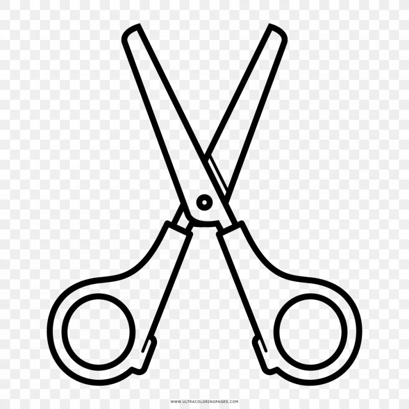 Download Coloring Book Scissors Drawing Clip Art Png 1000x1000px Coloring Book Adult Black And White Book Child