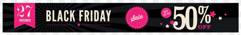 Black Friday Online Shopping Clip Art, PNG, 6065x898px, Black Friday, Advertising, Banner, Brand, Cosmetics Download Free