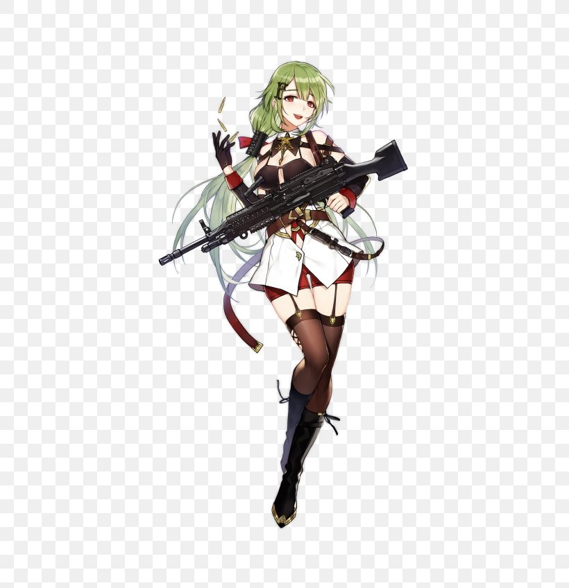 Girls' Frontline Mk 48 Machine Gun Firearm Weapon Belt, PNG, 600x848px, Watercolor, Cartoon, Flower, Frame, Heart Download Free