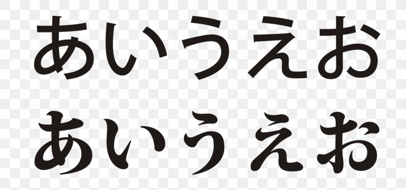 Hiragana Japanese Katakana Syllabary Wikipedia, PNG, 1200x563px, Hiragana, Black And White, Brand, Calligraphy, Classical Japanese Language Download Free