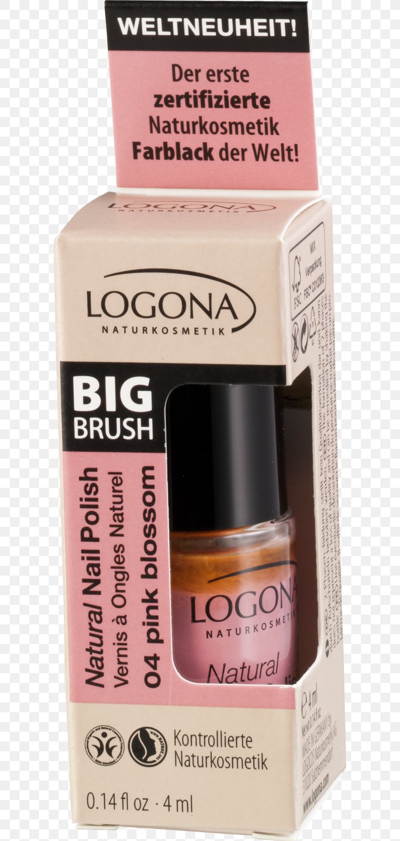 Logona Nail Polish 01 Soft Rose Bio Logona Cosmetics Cream, PNG, 600x1724px, Cosmetics, Cream, Female, Liquid, Nail Download Free