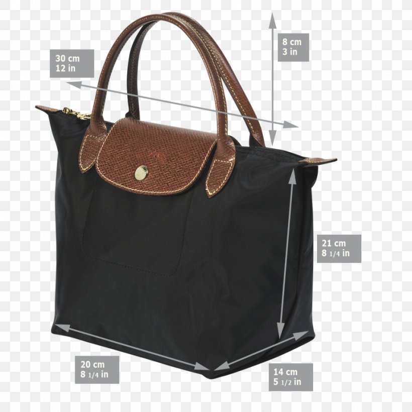 Longchamp Pliage Handbag Tote Bag, PNG, 950x950px, Longchamp, Bag, Black, Brand, Brown Download Free