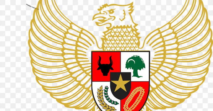 National Emblem Of Indonesia Pancasila Indonesian, PNG, 1200x630px, Indonesia, Area, Bhinneka Tunggal Ika, Brand, Coat Of Arms Download Free