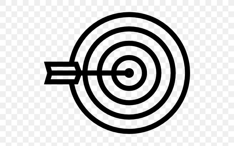 Target Archery Arrow Clip Art, PNG, 512x512px, Archery, Area, Black And White, Competition, Sport Download Free