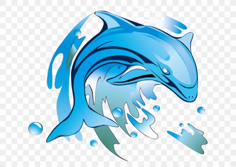 Dolphin Drawing Clip Art, PNG, 842x596px, Dolphin, Aqua, Art, Automotive Design, Azure Download Free