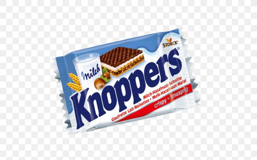 Knoppers Milk Wafer Biscuit Cream, PNG, 510x510px, Knoppers, August Storck, Biscuit, Biscuits, Brand Download Free
