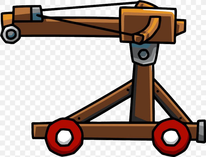 Super Scribblenauts Clip Art Ballista Catapult, PNG, 863x659px, Scribblenauts, Area, Ballista, Catapult, Crossbow Download Free