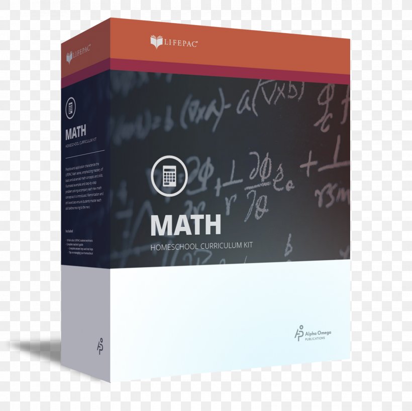 Lifepac Math Grade 10: Home School Curriculum Kit Mathematics Sixth Grade Seventh Grade Education, PNG, 1600x1600px, Mathematics, Algebra, Brand, Curriculum, Education Download Free