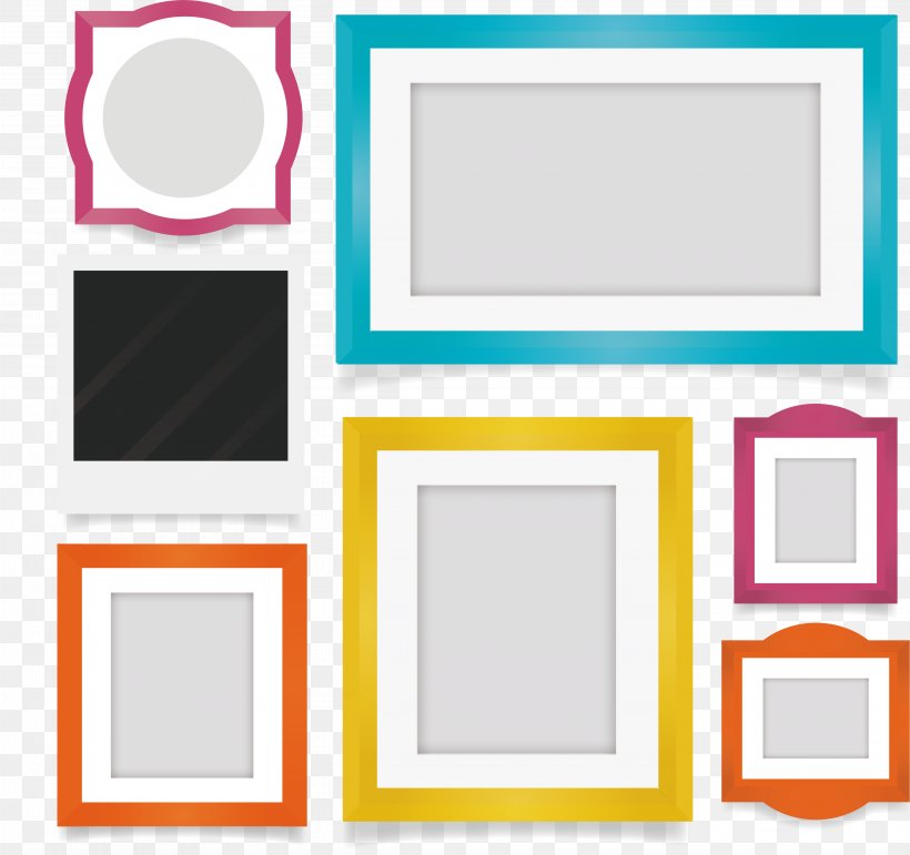 Picture Frame Film Frame Flat Design, PNG, 4586x4315px, Picture Frame, Area, Drawing, Film Frame, Flat Design Download Free