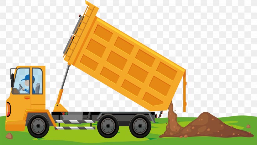 Car Dump Truck, PNG, 2961x1669px, Car, Construction Equipment, Driving, Dump Truck, Garbage Truck Download Free