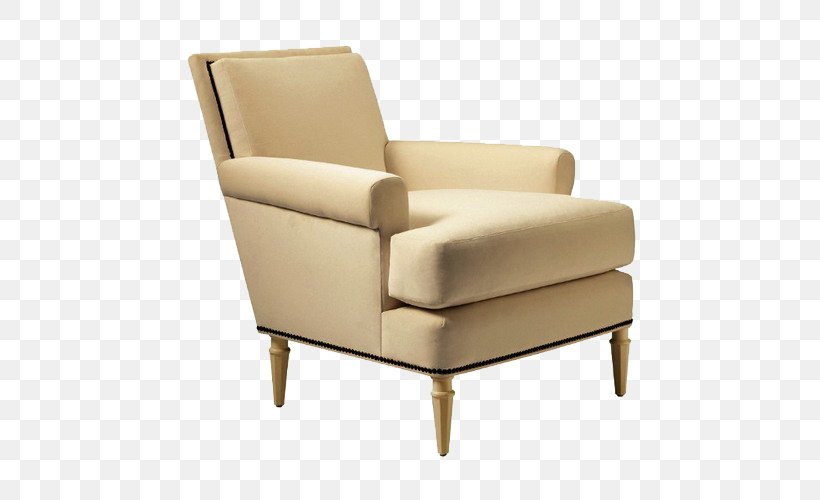 Club Chair Couch Chaise Longue Loveseat, PNG, 500x500px, Club Chair, Armrest, Beige, Chair, Chaise Longue Download Free