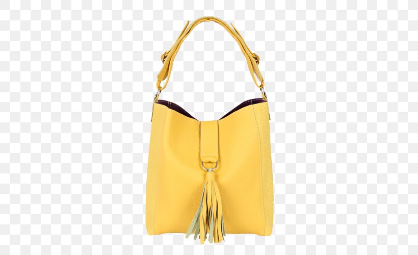 Hobo Bag Leather Handbag Yellow, PNG, 500x500px, Hobo Bag, Bag, Beige, Briefcase, Caramel Color Download Free