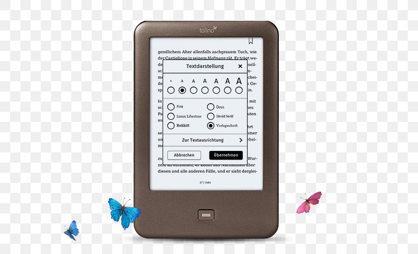 Comparison Of E-readers Tolino Shine E-book, PNG, 570x500px, Comparison Of Ereaders, Austria, Comparison Of E Book Readers, Ebook, Electronic Device Download Free