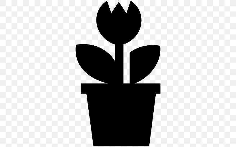 Flowerpot Plant Garden, PNG, 512x512px, Flower, Black And White, Ceramic, Clay, Flower Bouquet Download Free