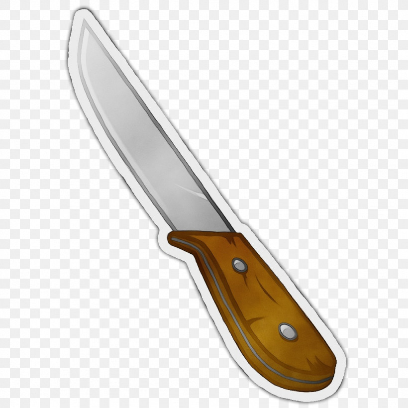 Knife Cold Weapon Blade Melee Weapon Tool, PNG, 1024x1024px, Watercolor, Blade, Bowie Knife, Cold Weapon, Hunting Knife Download Free