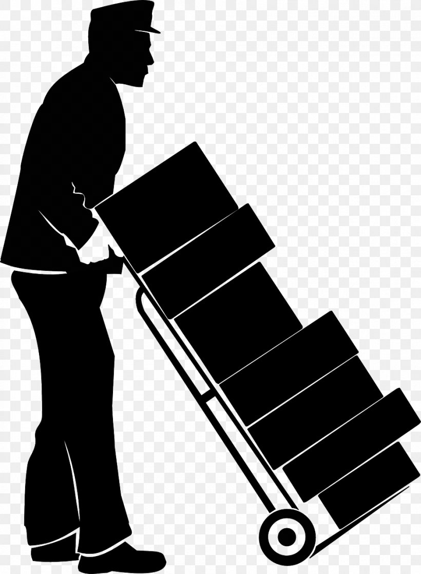 Mover Laborer Silhouette Clip Art, PNG, 939x1280px, Mover, Architectural Engineering, Art, Black, Black And White Download Free