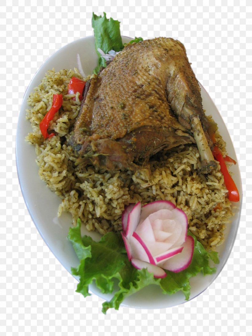 Kabsa Biryani Pilaf Jollof Rice Nasi Goreng, PNG, 1200x1600px, Kabsa, Arroz Con Pollo, Asian Food, Basmati, Biryani Download Free