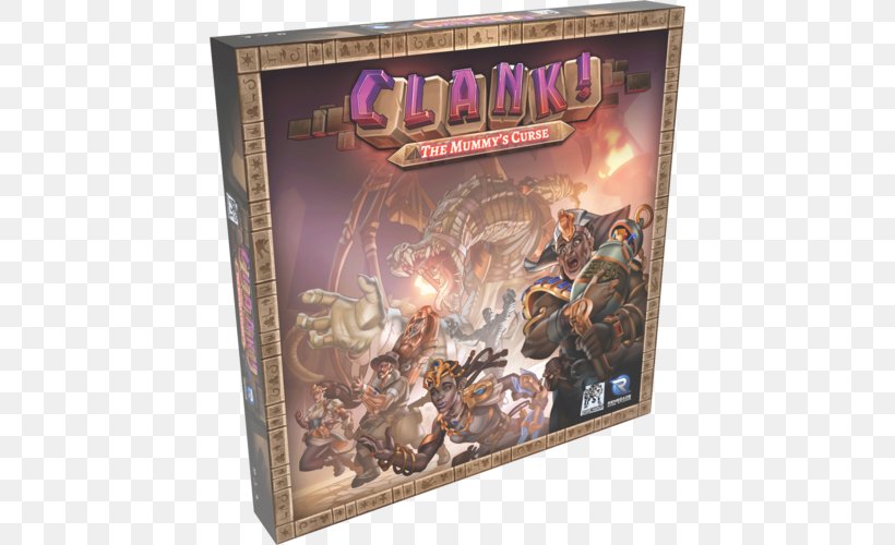 Renegade Game Studios Clank! Curse Mummy Board Game, PNG, 500x500px, 2017, Renegade Game Studios Clank, Board Game, Curse, Deckbuilding Game Download Free