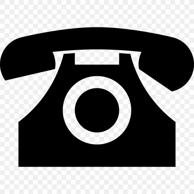 Telephone Number Home & Business Phones Mobile Phones Telephone Call, PNG, 1024x1024px, Telephone, Black, Black And White, Brand, Business Download Free