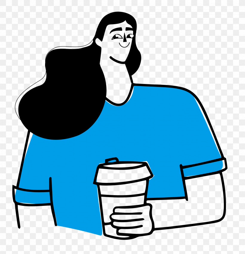 Holding Coffee, PNG, 2411x2500px, Holding Coffee, Character, Family, Plan, Print Download Free