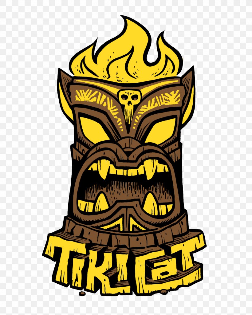 TikiCat Tiki Culture Tiki Bar Clip Art, PNG, 1500x1875px, Tiki, Bar, Fictional Character, Hawaiian, Hopcat Download Free