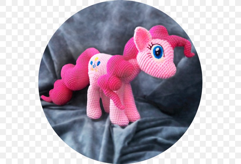 Plush Pinkie Pie Rarity Amigurumi Drawing, PNG, 569x559px, Plush, Amigurumi, Animated Series, Character, Coraline Download Free