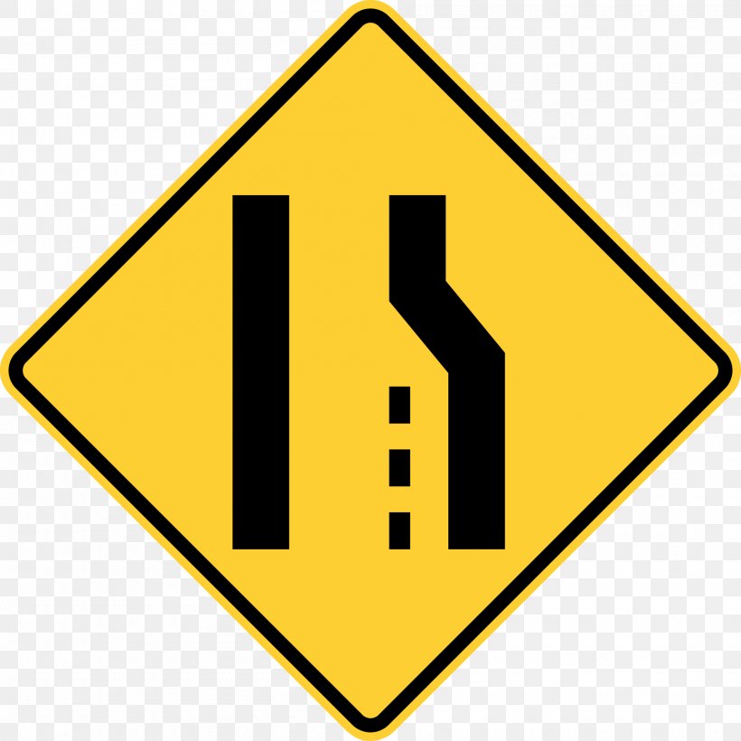 Traffic Sign Lane Warning Sign Road, PNG, 2000x2000px, Sign, Area, Brand, Carriageway, Highway Download Free