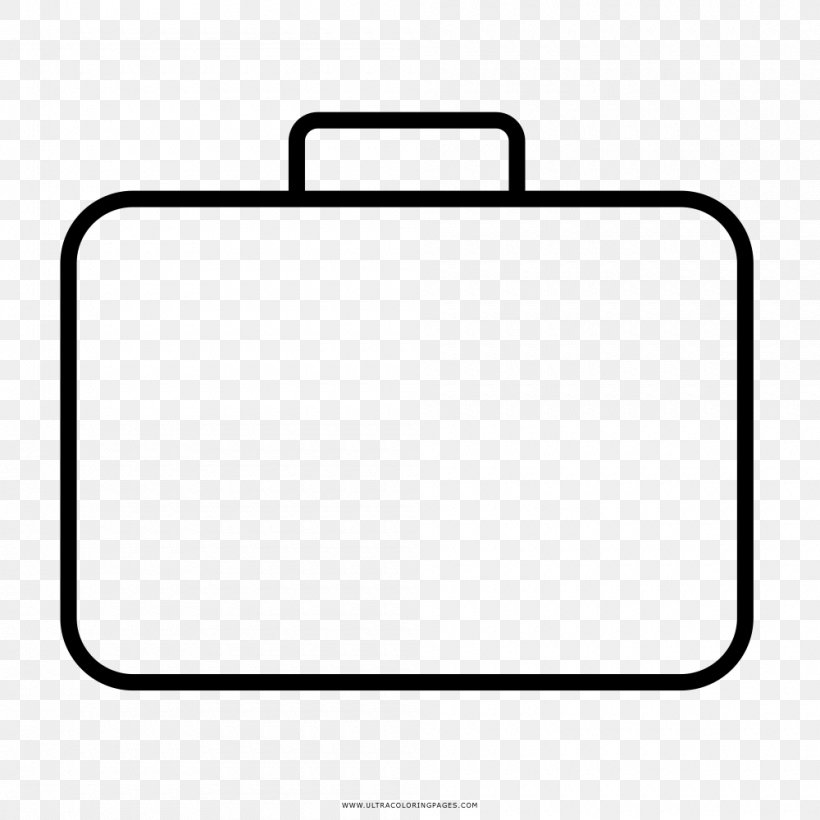 Briefcase Belt Mobile Phones Coloring Book, PNG, 1000x1000px, Briefcase, Area, Belt, Black, Black And White Download Free