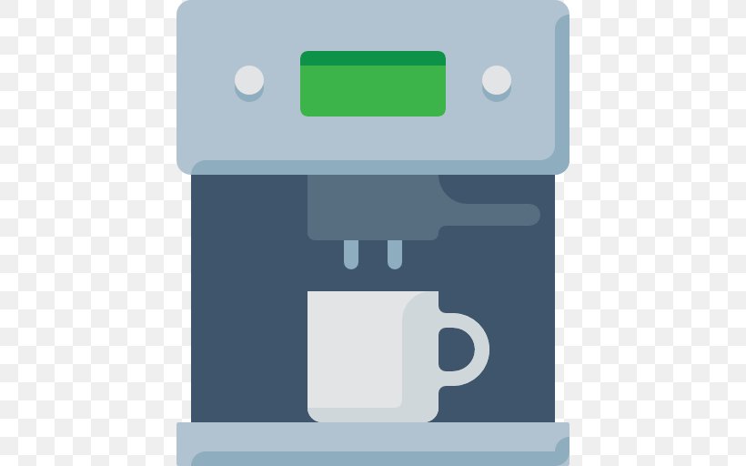 Coffeemaker Cafe Icon, PNG, 512x512px, Coffee, Blue, Brand, Brewed Coffee, Burr Mill Download Free