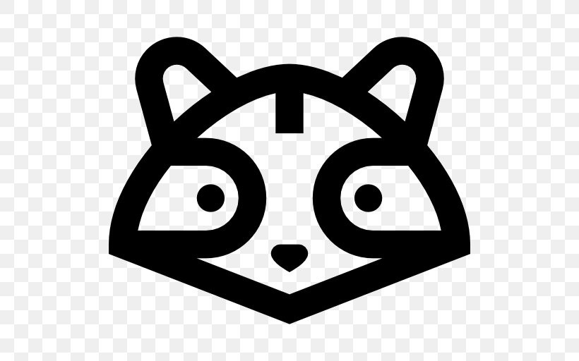 Raccoons Clip Art, PNG, 512x512px, Raccoons, Animal, Black And White, Nature, Smile Download Free