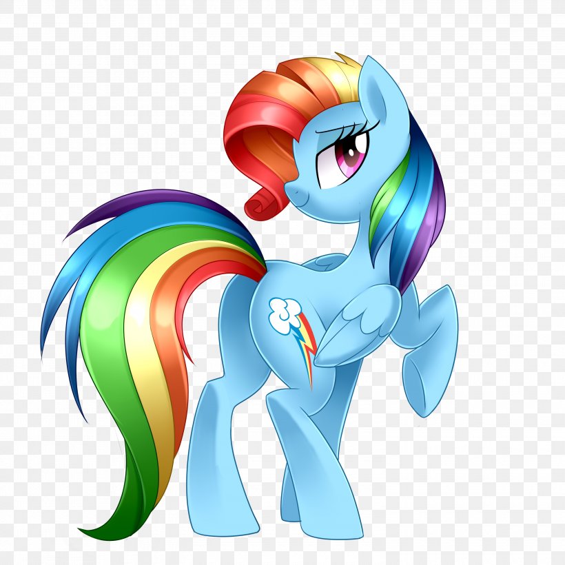 Pony Rainbow Dash Pinkie Pie Rarity, PNG, 3000x3000px, Watercolor, Cartoon, Flower, Frame, Heart Download Free