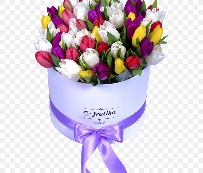 Tulip Cut Flowers Flower Bouquet Box, PNG, 750x700px, Tulip, Birthday, Box, Cardboard Box, Cut Flowers Download Free