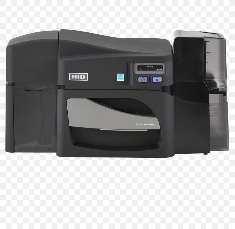 Card Printer HID Global Printing Ribbon, PNG, 800x800px, Card Printer, Access Badge, Credential, Dyesublimation Printer, Electronic Device Download Free