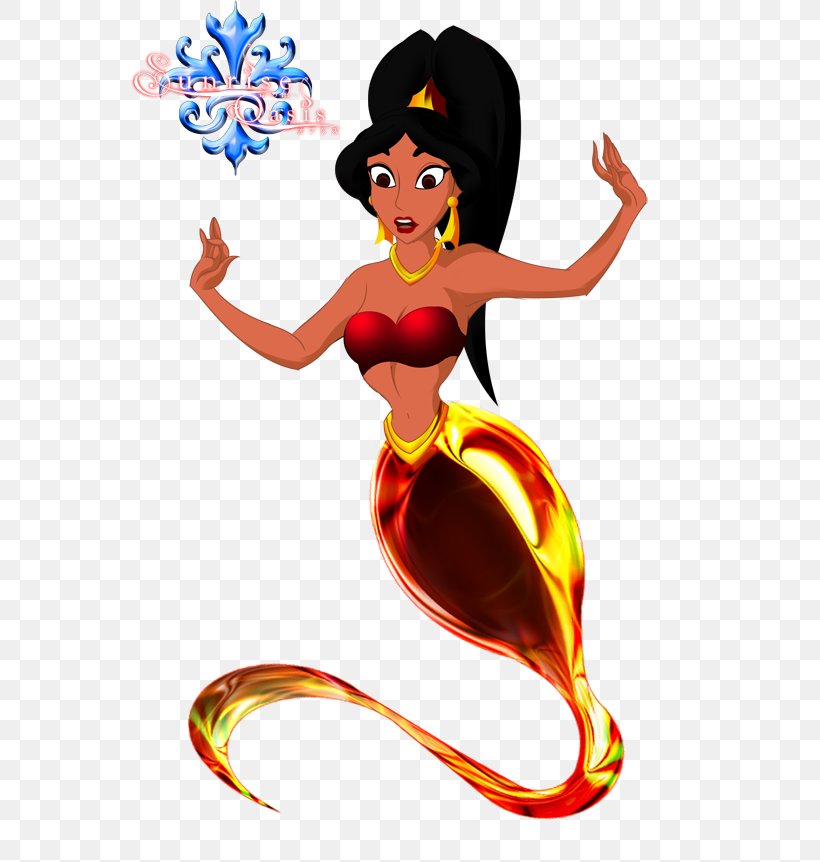 Genie Princess Jasmine Aladdin Clip Art, PNG, 559x862px, Watercolor, Cartoon, Flower, Frame, Heart Download Free