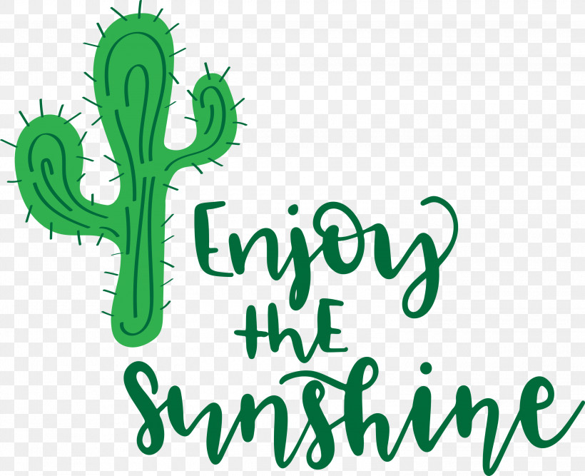 Sunshine Enjoy The Sunshine, PNG, 3000x2441px, Sunshine, Green, Leaf, Logo, Meter Download Free