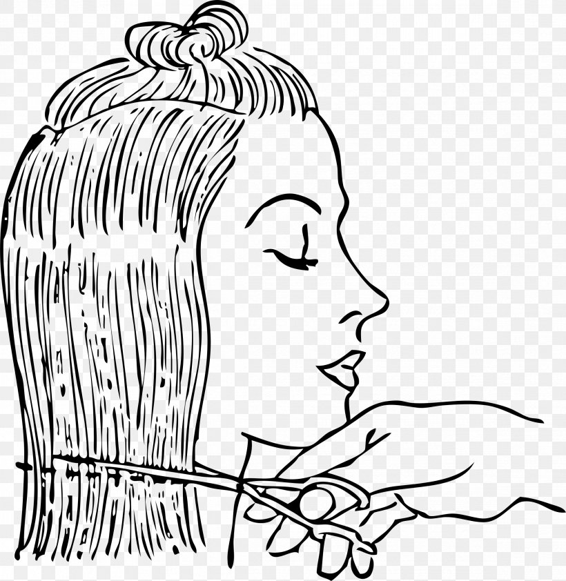 Comb Beauty Parlour Hairdresser Clip Art, PNG, 2336x2400px, Watercolor, Cartoon, Flower, Frame, Heart Download Free