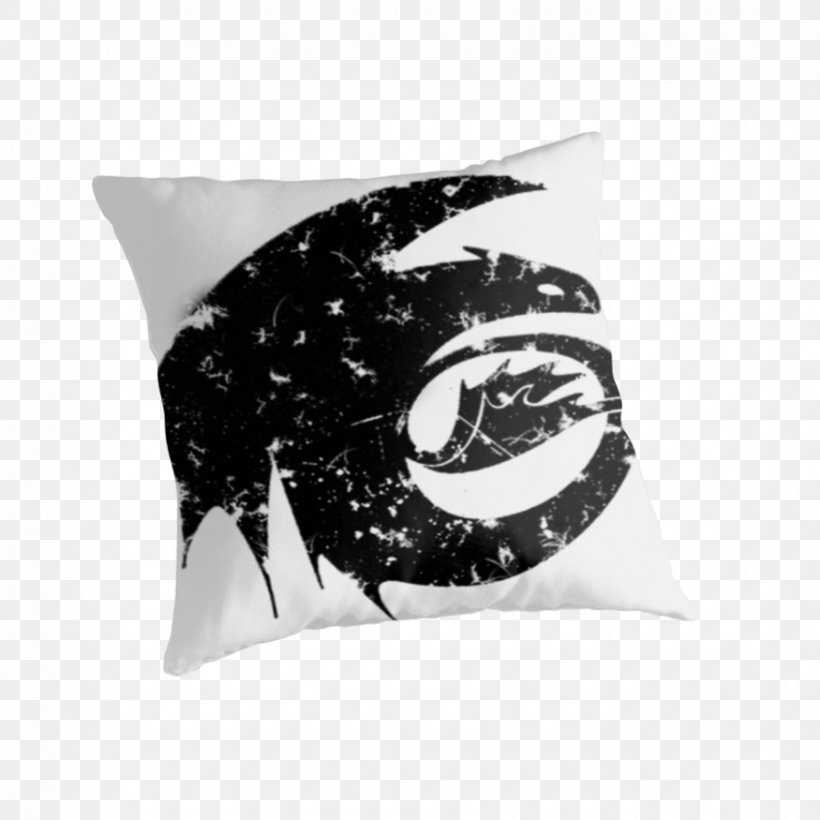 Hiccup Horrendous Haddock III Toothless How To Train Your Dragon Silhouette, PNG, 875x875px, Hiccup Horrendous Haddock Iii, Black And White, Cushion, Deviantart, Dragon Download Free