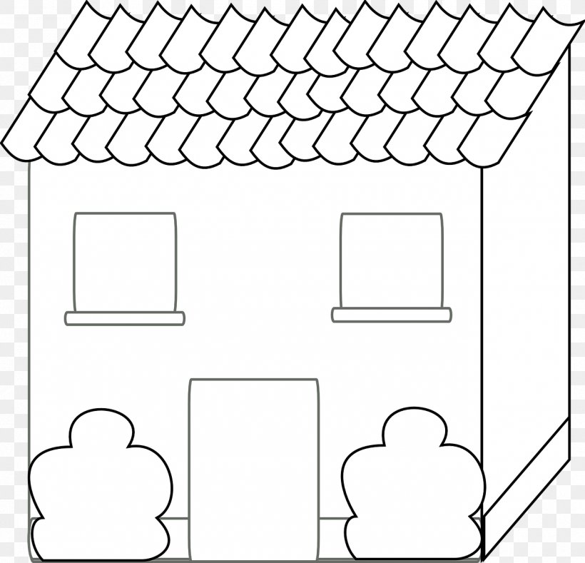 Paper House Drawing Ausmalbild Coloring Book, PNG, 1280x1233px, Paper, Area, Ausmalbild, Black And White, Building Download Free
