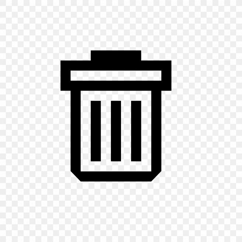 Rubbish Bins & Waste Paper Baskets Recycling Bin, PNG, 2000x2000px, Rubbish Bins Waste Paper Baskets, Area, Black, Black And White, Brand Download Free