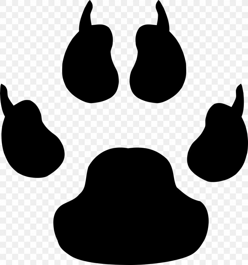 Cat Dog Paw Clip Art, PNG, 2244x2400px, Cat, Black, Black And White, Dog, Drawing Download Free