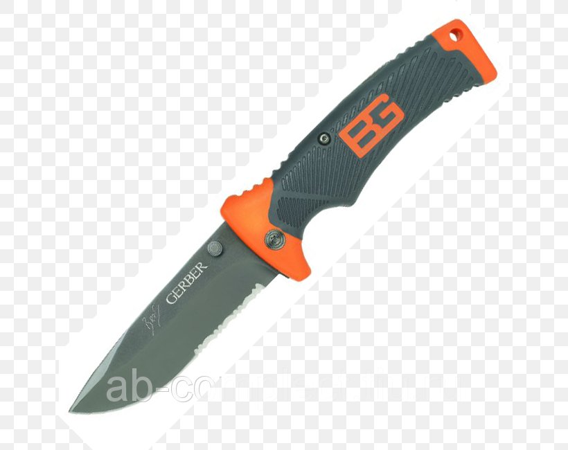 Pocketknife Gerber Gear Gerber 31-001901 Bear Grylls Ultimate Pro Sheath Knife, PNG, 650x650px, Knife, Assistedopening Knife, Bear Grylls, Blade, Bowie Knife Download Free