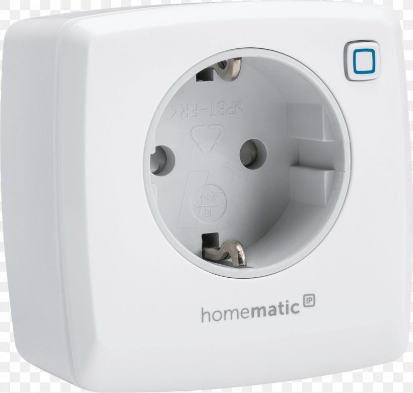 AC Power Plugs And Sockets Home Automation Kits EQ-3 AG Electrical Switches Homematic IP Wireless Socket HMIP-PSM, PNG, 1604x1528px, Ac Power Plugs And Sockets, Ac Power Plugs And Socket Outlets, Adapter, Computer Component, Dimmer Download Free