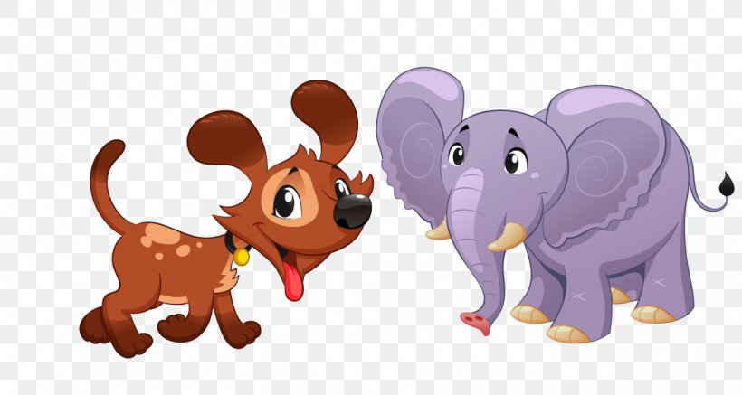 Cartoon Royalty-free Funny Animal Illustration, PNG, 1313x700px, Cartoon, Animal, Carnivoran, Cat Like Mammal, Elephant Download Free