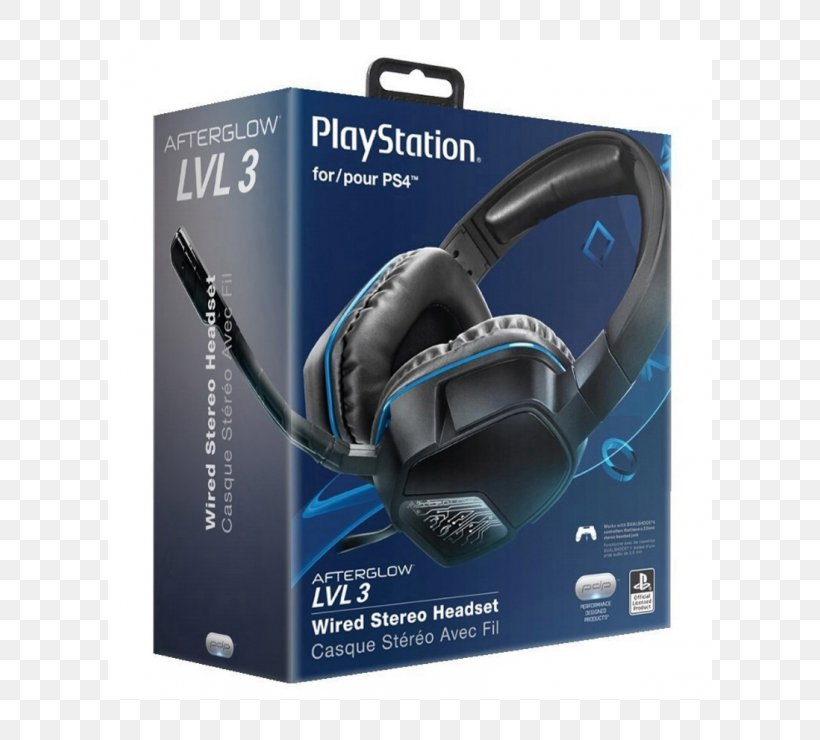 Headphones Headset PlayStation 4 PDP Afterglow LVL 1 Xbox 360, PNG, 604x740px, Headphones, Audio, Audio Equipment, Cockpit, Dualshock 4 Download Free