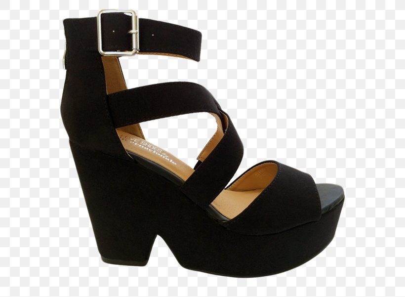 Peep-toe Shoe Sandal Wedge Suede, PNG, 700x601px, Shoe, Basic Pump, Belt, Black, Black M Download Free