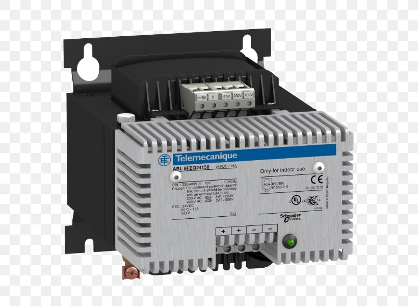 Power Converters Power Supply Unit Schneider Electric France Adapter, PNG, 600x600px, Power Converters, Adapter, Circuit Component, Computer Component, Electric Current Download Free
