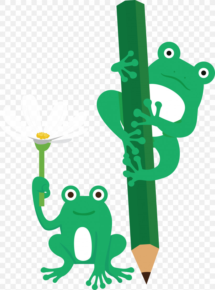 Tree Frog Frogs Cartoon Meter Animal Figurine, PNG, 2229x3000px, Frog, Animal Figurine, Cartoon, Frogs, Green Download Free