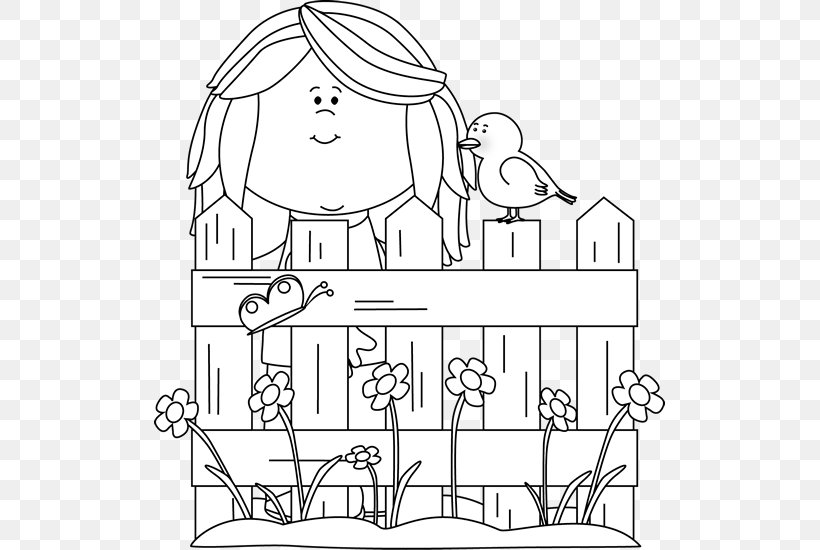 Black And White Drawing Coloring Book Clip Art, PNG, 511x550px, Black And White, Area, Art, Black, Cartoon Download Free