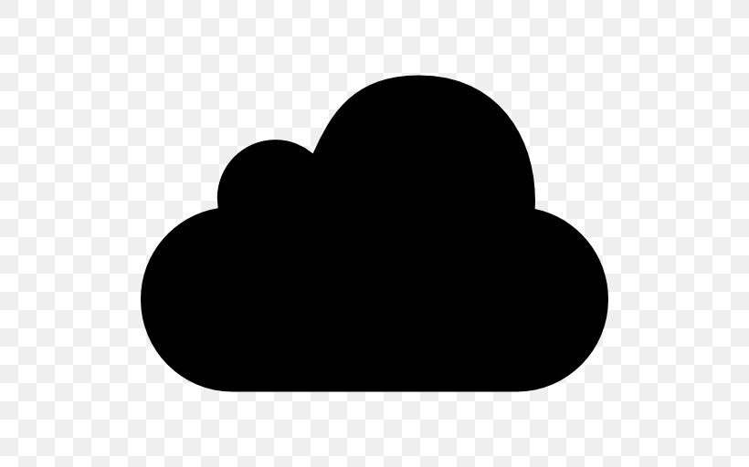 Cloud Computing Clip Art, PNG, 512x512px, Cloud Computing, Black, Black And White, Heart, Icloud Download Free